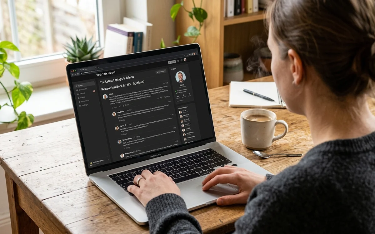 Online consumer discussion forum and tech community board research