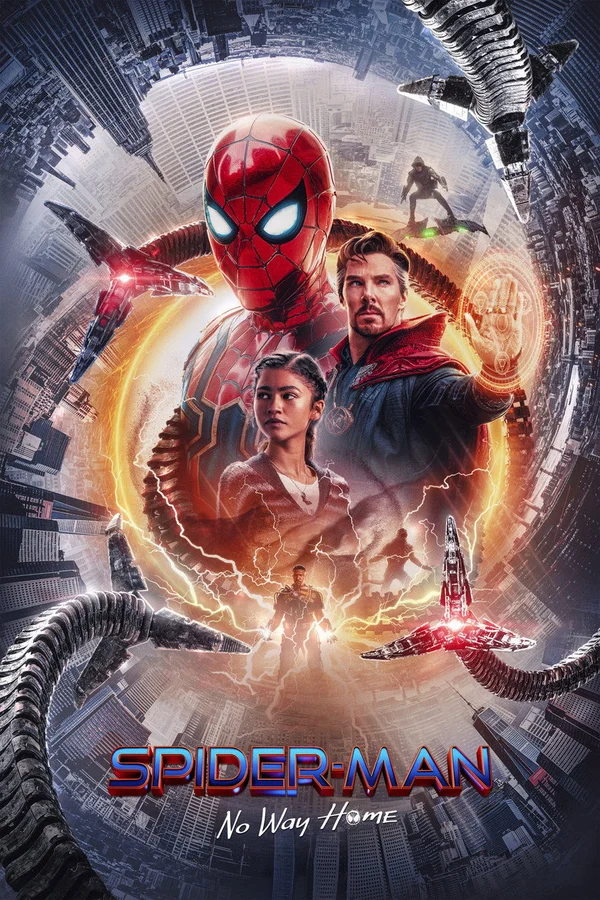 Spider-Man: No Way Home 4K HDR poster